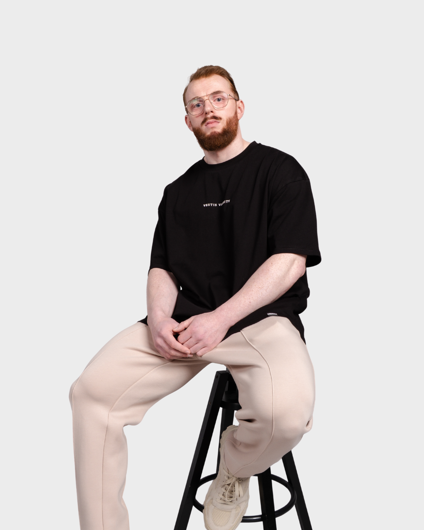 Oversized Mono Logo T-Shirt
