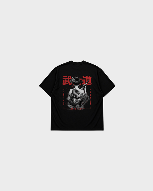 Oversized Crimson Dragon T-Shirt